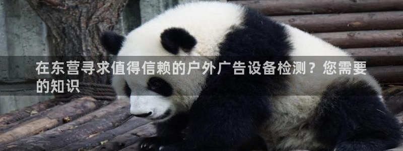 杏宇平台代理怎么样可靠吗：在东营寻求值得信赖的户外广告设备检测？您需要
的知识