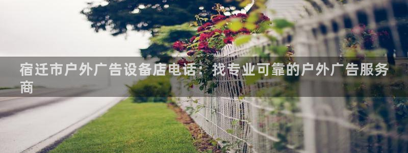 杏宇平台登录步骤是什么：宿迁市户外广告设备店电话：找专业可靠的户外广告服务
商
