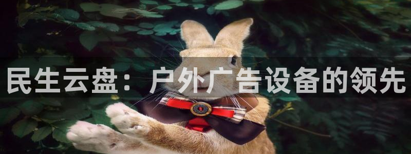 杏宇代理注册：民生云盘：户外广告设备的领先