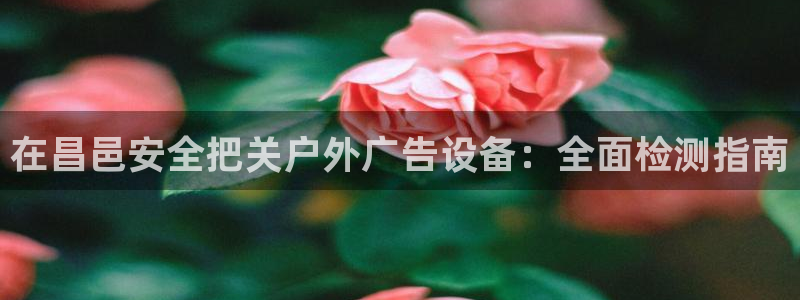 杏宇平台代理怎么赚钱：在昌邑安全把关户外