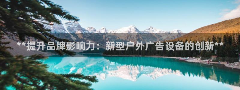 杏宇平台代理多少钱一个月：**提升品牌影响力：新型户外广告设备的创新**
