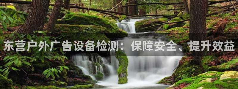 杏宇官方平台官网下载：东营户外广告设备检测：保障安全、提升效益