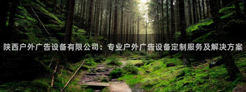 杏宇平台登录步骤图：陕西户外广告设备有限公司：专业户外广告设备定制服务及解决方案
